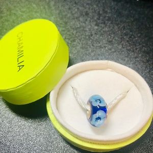 Summer Hydrangea With Murano Glass Bead